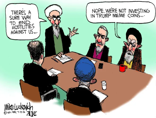 Cartoon commentary